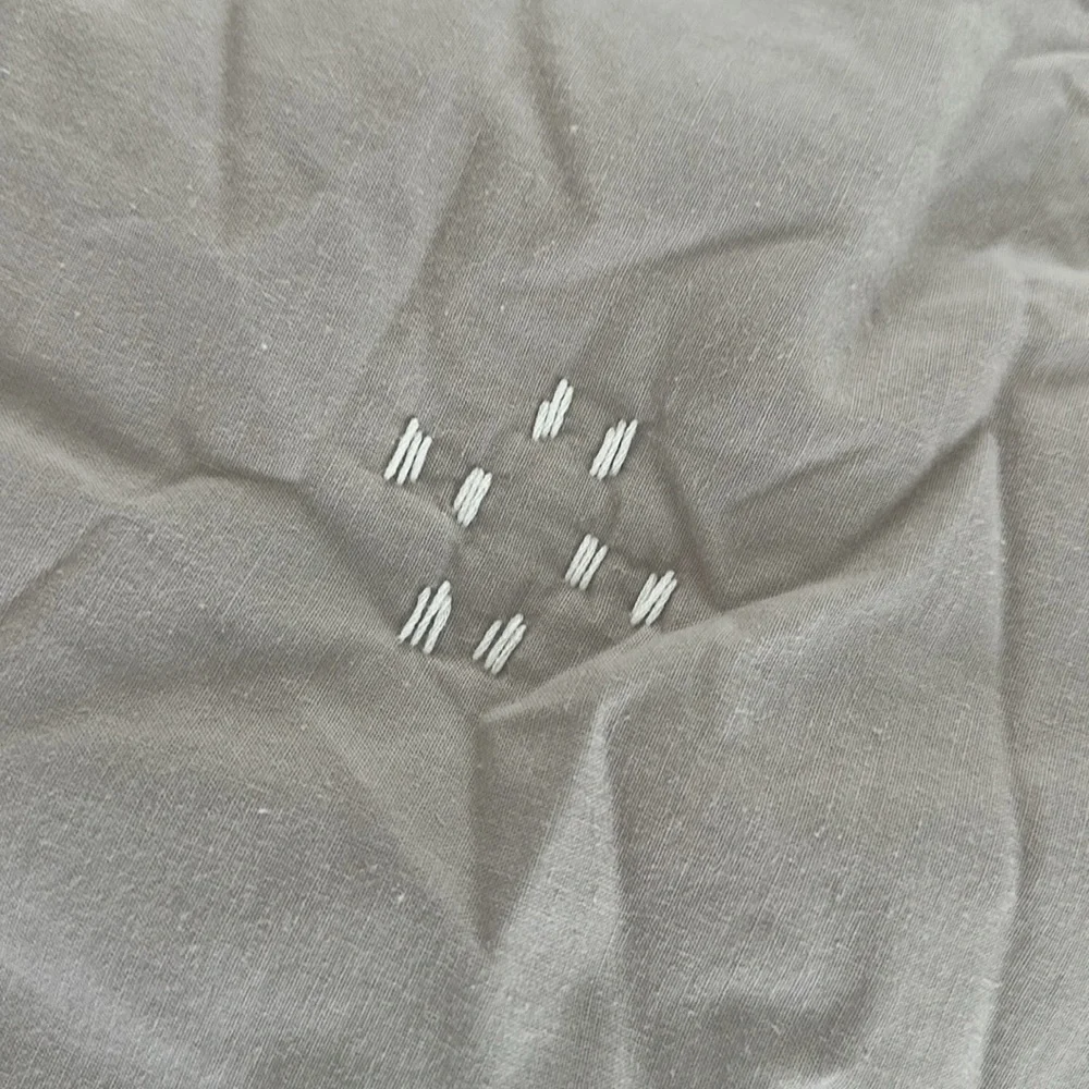 west elm dash stitch, PLATINUM Comforter (pillow covers available/separate list)